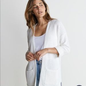 Marine layer cuffed cardigan